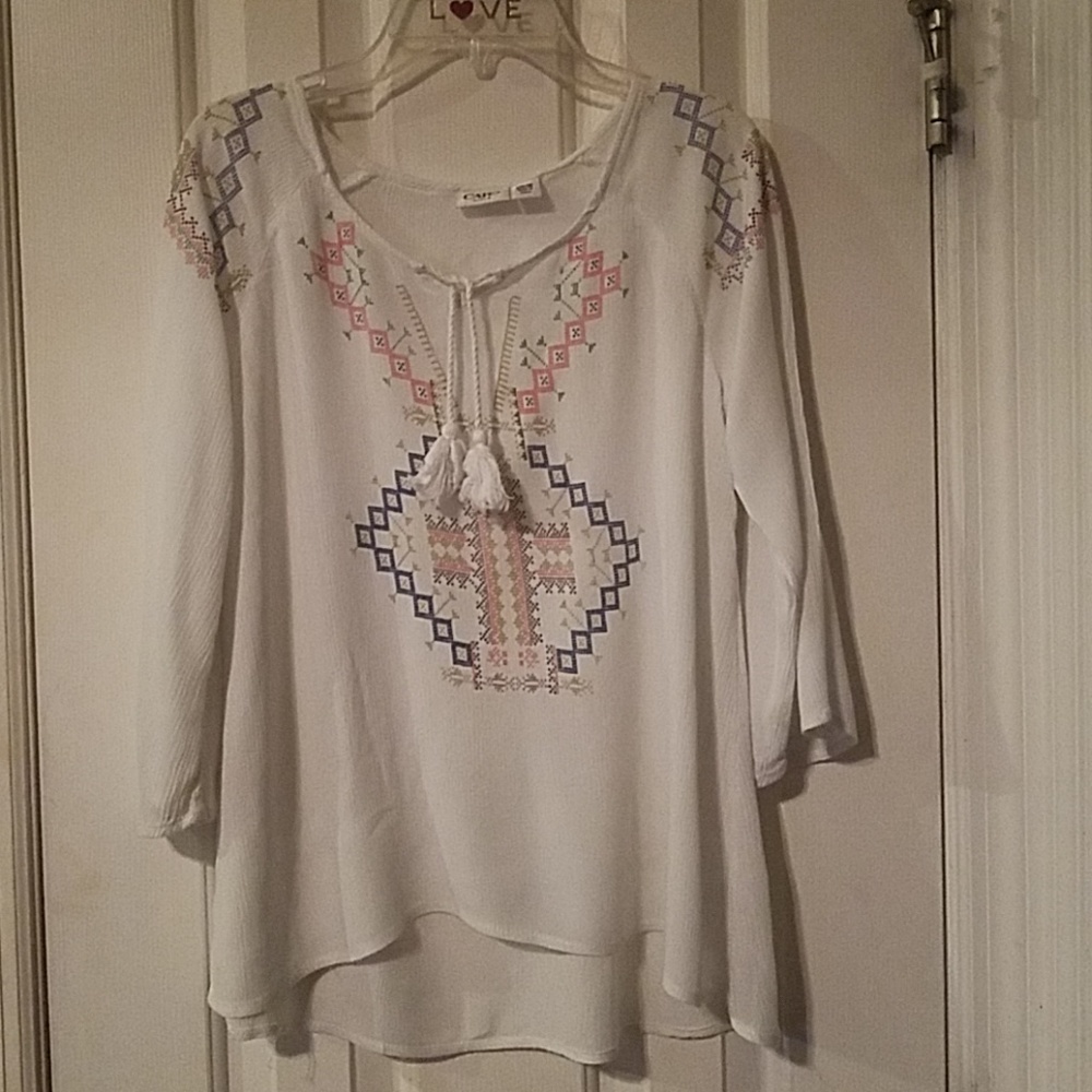 Cato girls large size long sleeve shirt